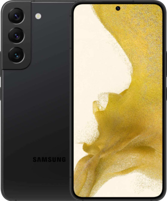 Samsung Galaxy S22 Snapdragon  Черный 128gb б/у